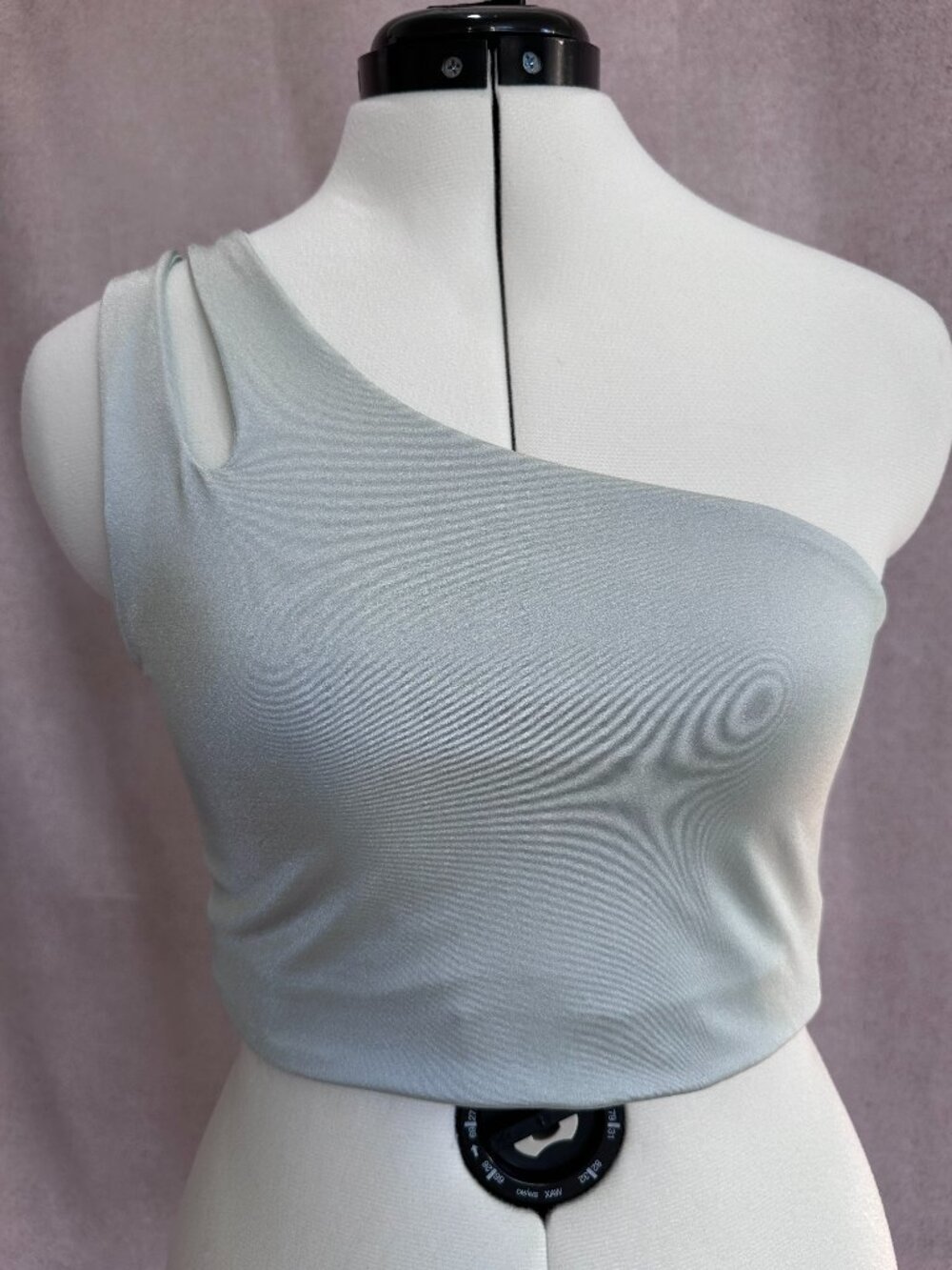 Fabletics One Shoulder Asymmetrical Double Strap Midi Bra, L